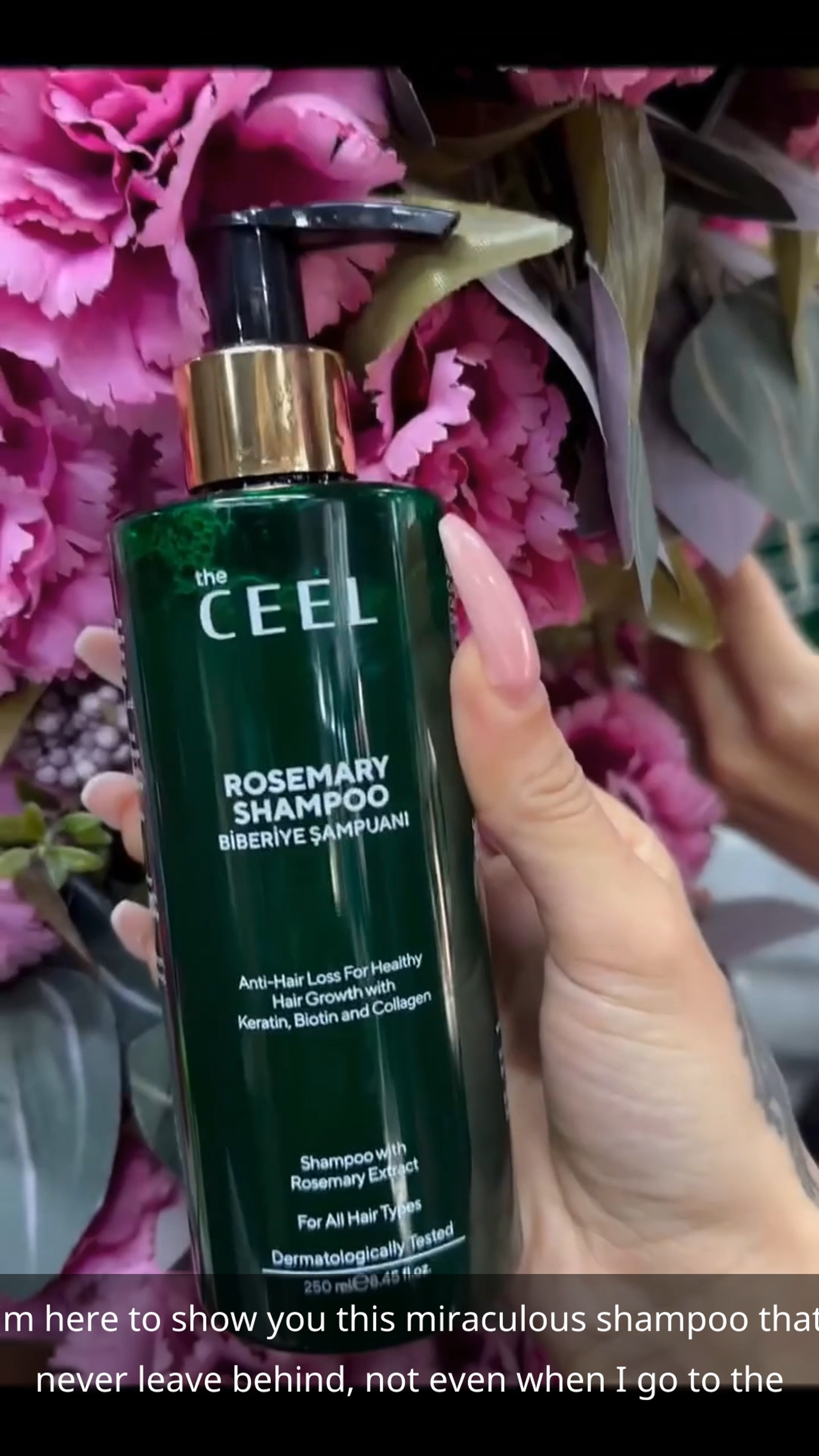 Load video: Ceel Rosemary Shampoo-250ml – For Clean, Fresh-Looking Hair