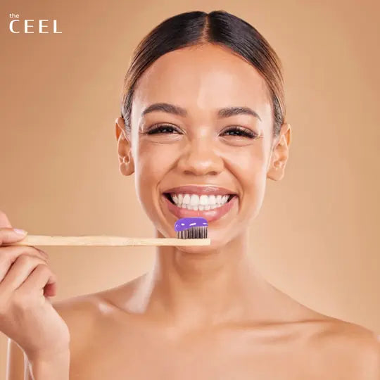 Achieve Bright Smiles with Purple Charcoal Teeth Whitening Toothpaste!