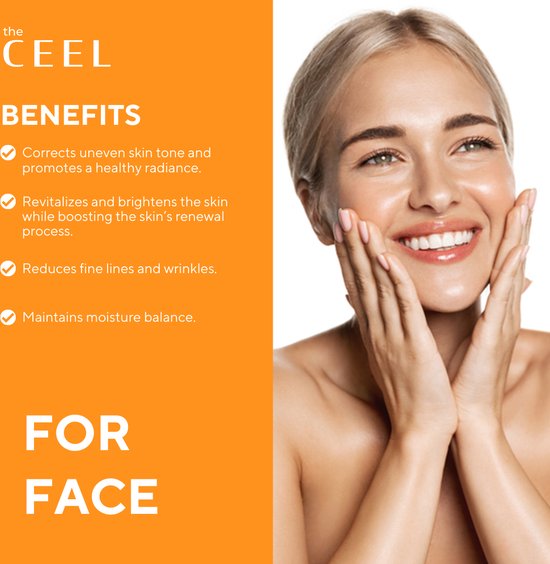 Ceel Vitamin C Serum-30ml - Glow & Pigmentation Reduction | Added with Glutathione