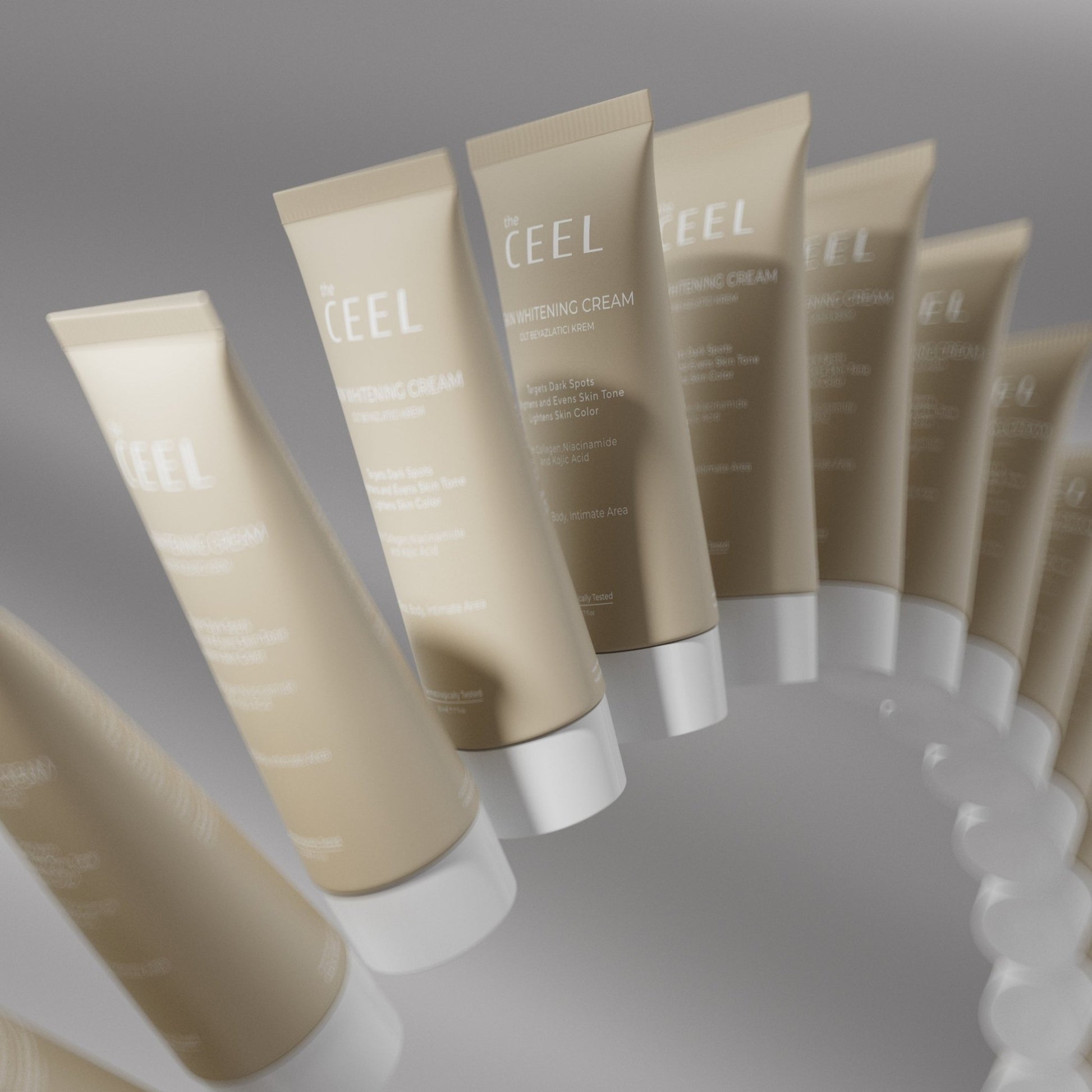 Ceel Bright Correct Set – Glutathione + Kojic Acid Formula – Whitening Cream 50ml + Dark Spot Corrector 30ml - Ceel AU