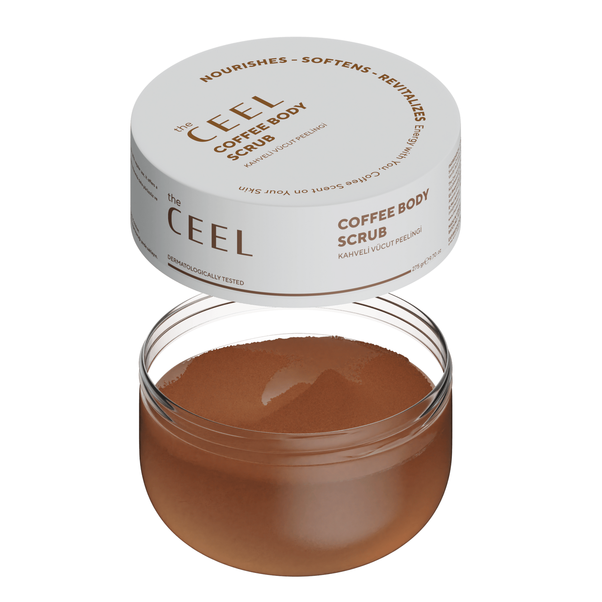 Ceel Coffee Extract Body Scrub – Effective Anti - Cellulite and Firming Support – 275gms - Ceel AU