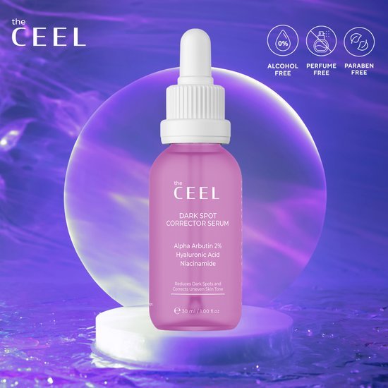 Ceel Natural Dark Spot Corrector Serum - 30ml - Dark Spots & Pigmentation With Glutathione Alpha Arbutin 2%, HyaluronicAcid and Niacinamide - Ceel AU