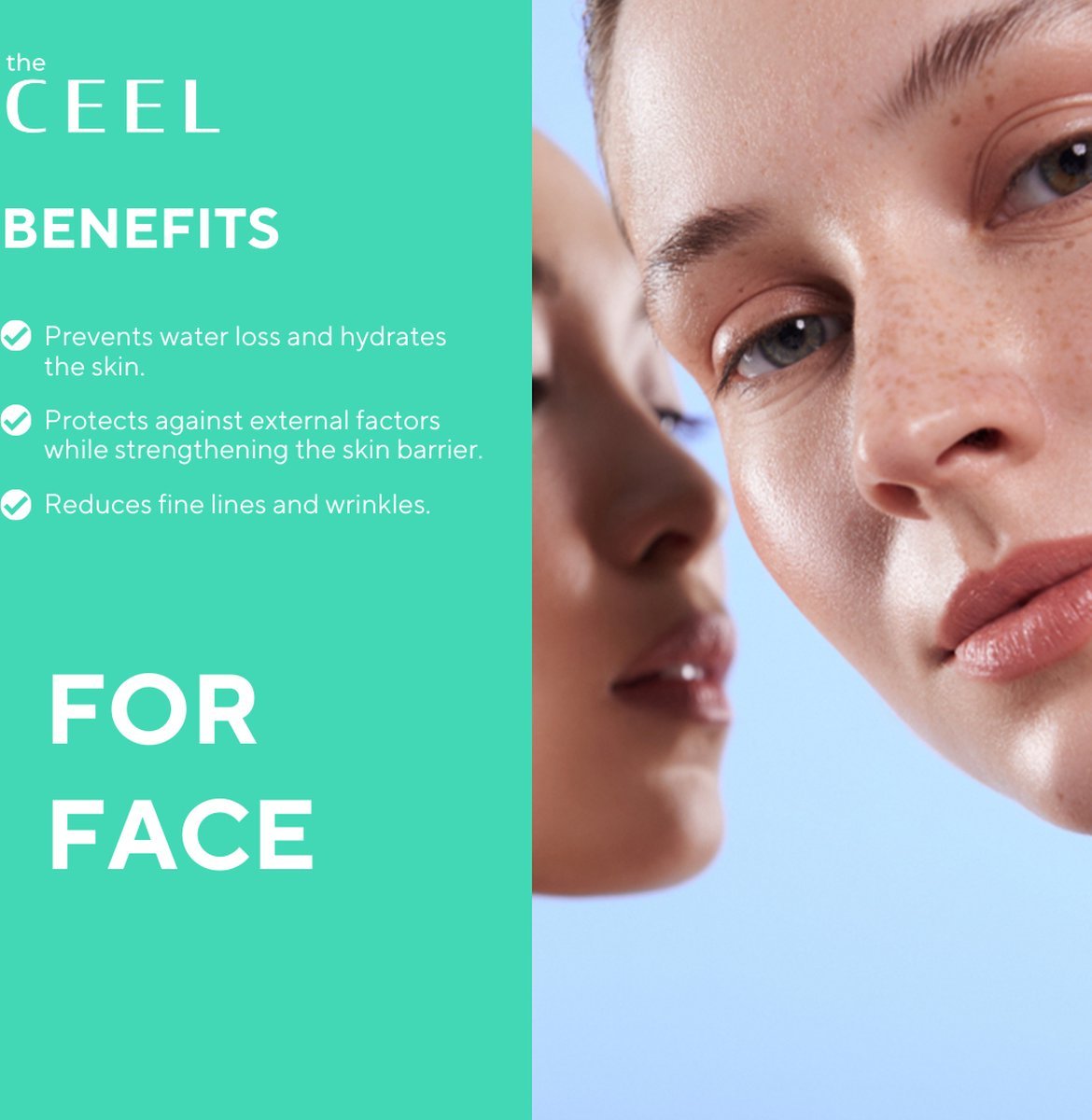 Ceel Natural Intensive Hydration Serum - 30ml - Moisturizing & Repair With Hyaluronic Acid and Vitamin B5 - Ceel AU