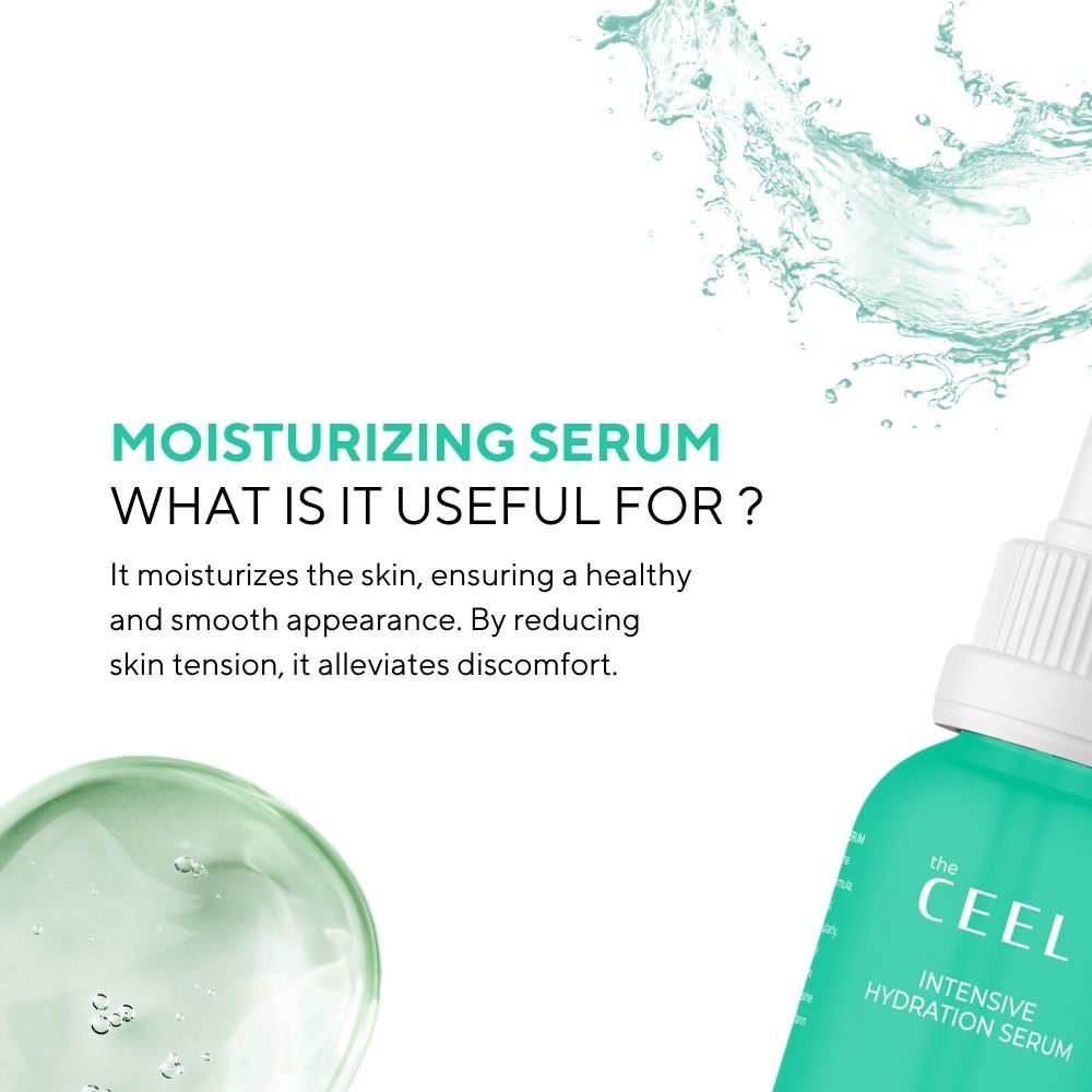 Ceel Natural Intensive Hydration Serum - 30ml - Moisturizing & Repair With Hyaluronic Acid and Vitamin B5 - Ceel AU