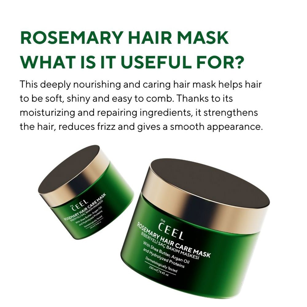 Ceel Rosemary Hair Care Mask 250 ml with Shea Butter - Ceel AU