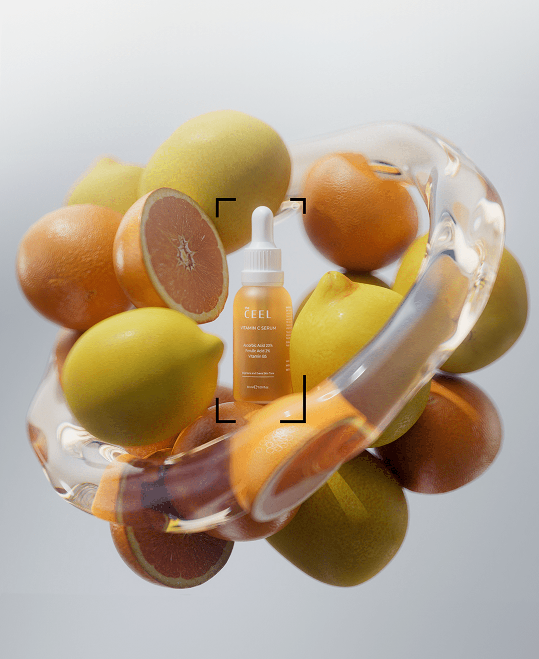 Ceel Vitamin C Serum - 30ml - Glow & Pigmentation Reduction | Added with Glutathione - Ceel AU